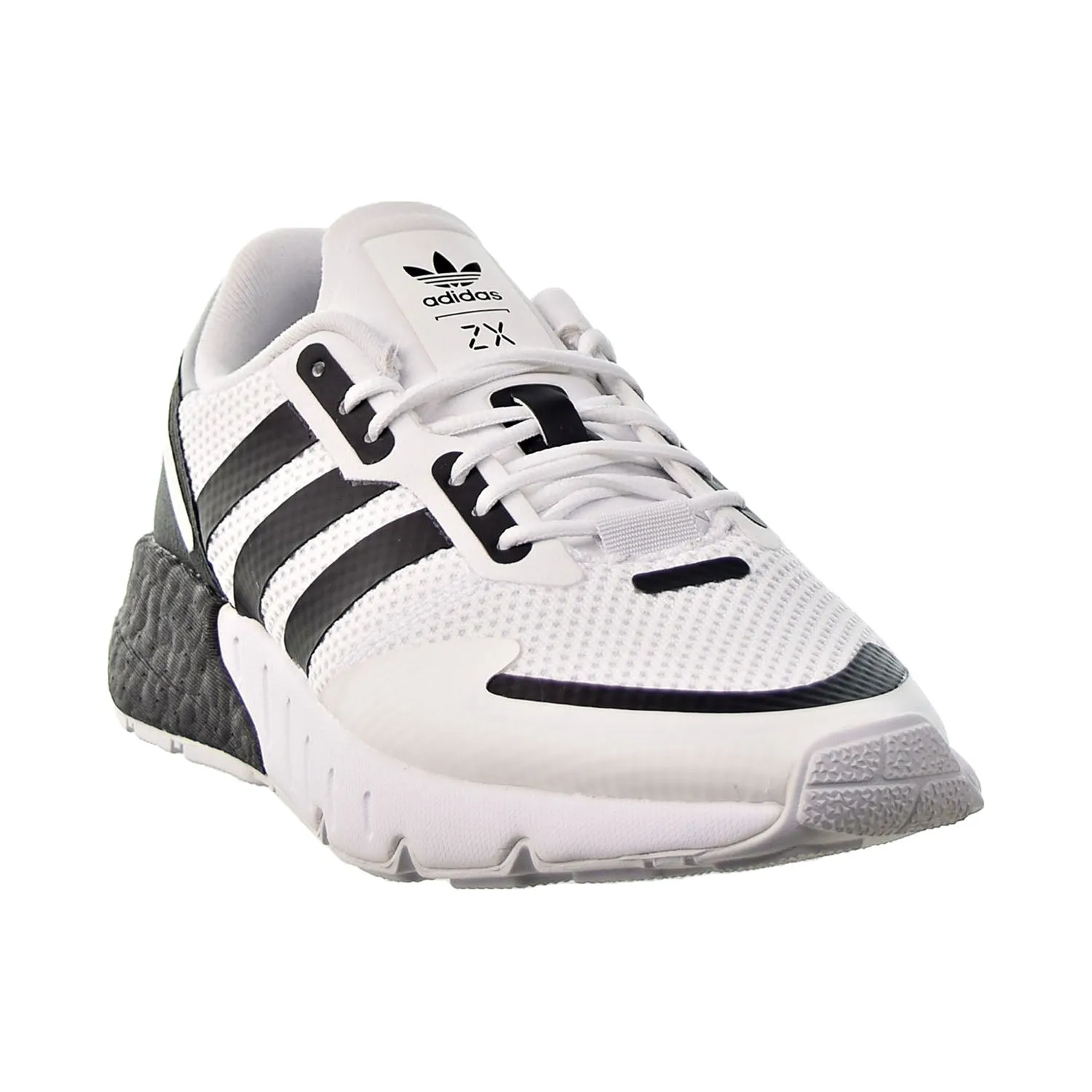 Adidas ZX 1K Boost J Big Kids' Shoes Cloud White-Core Black-Halo Silver