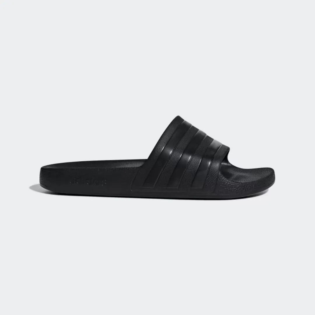 Adilette Aqua Slides (Core Black   Core Black   Core Black)