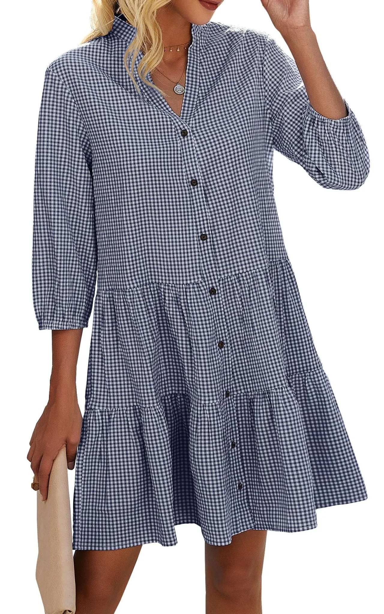 Adra | Timeless Plaid Dress