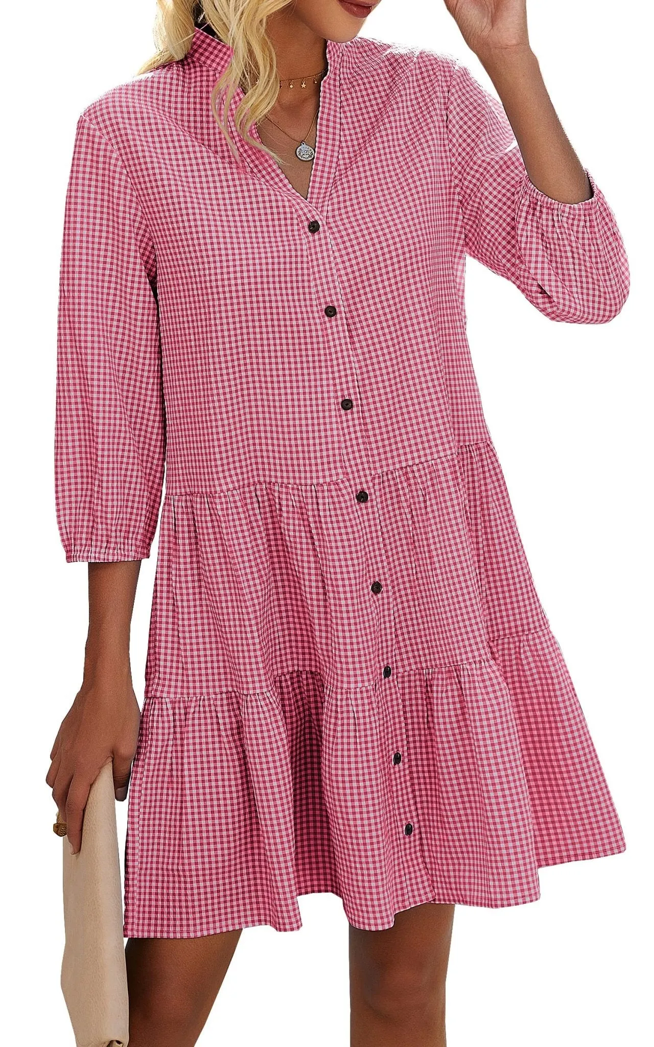 Adra | Timeless Plaid Dress