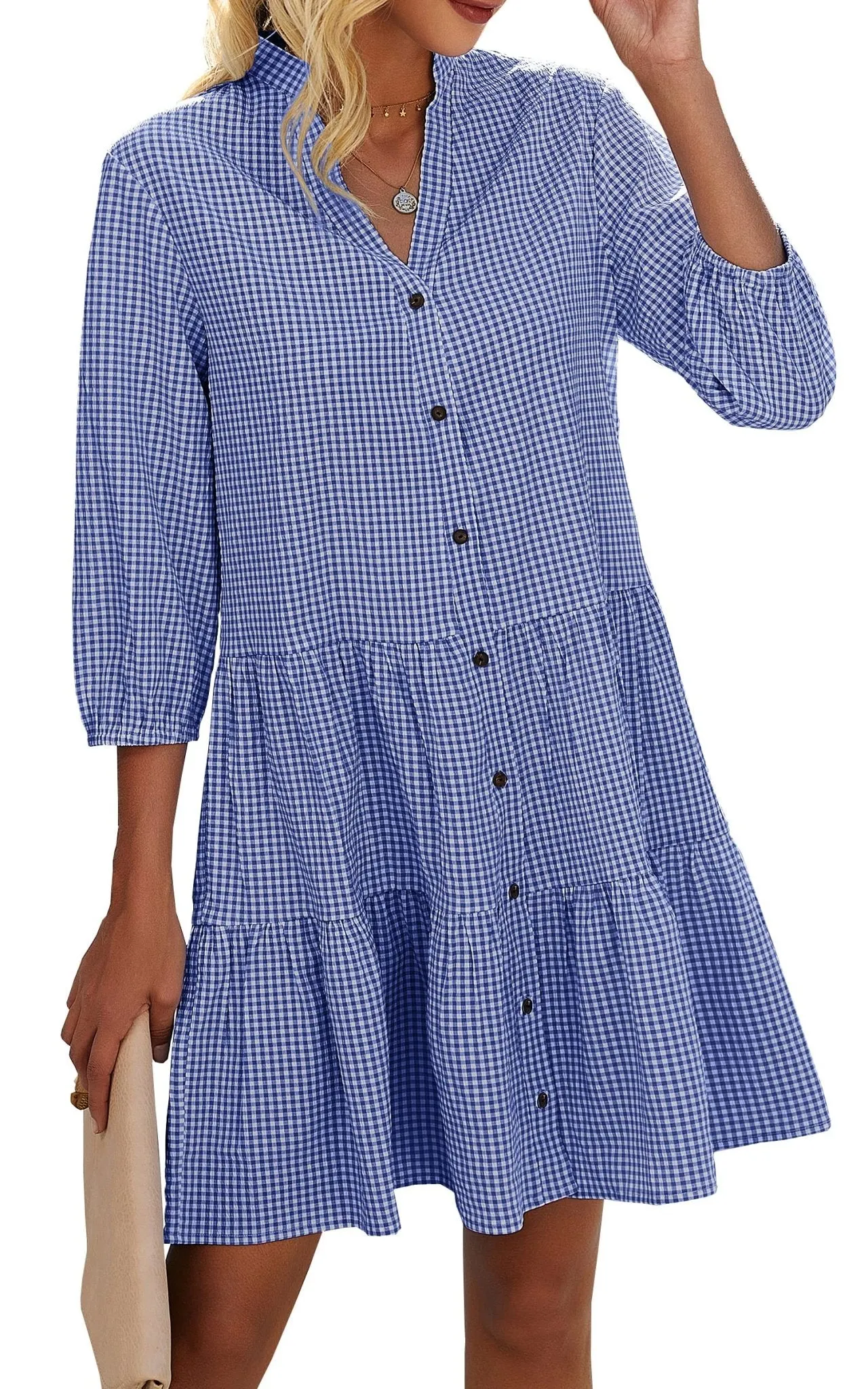 Adra | Timeless Plaid Dress