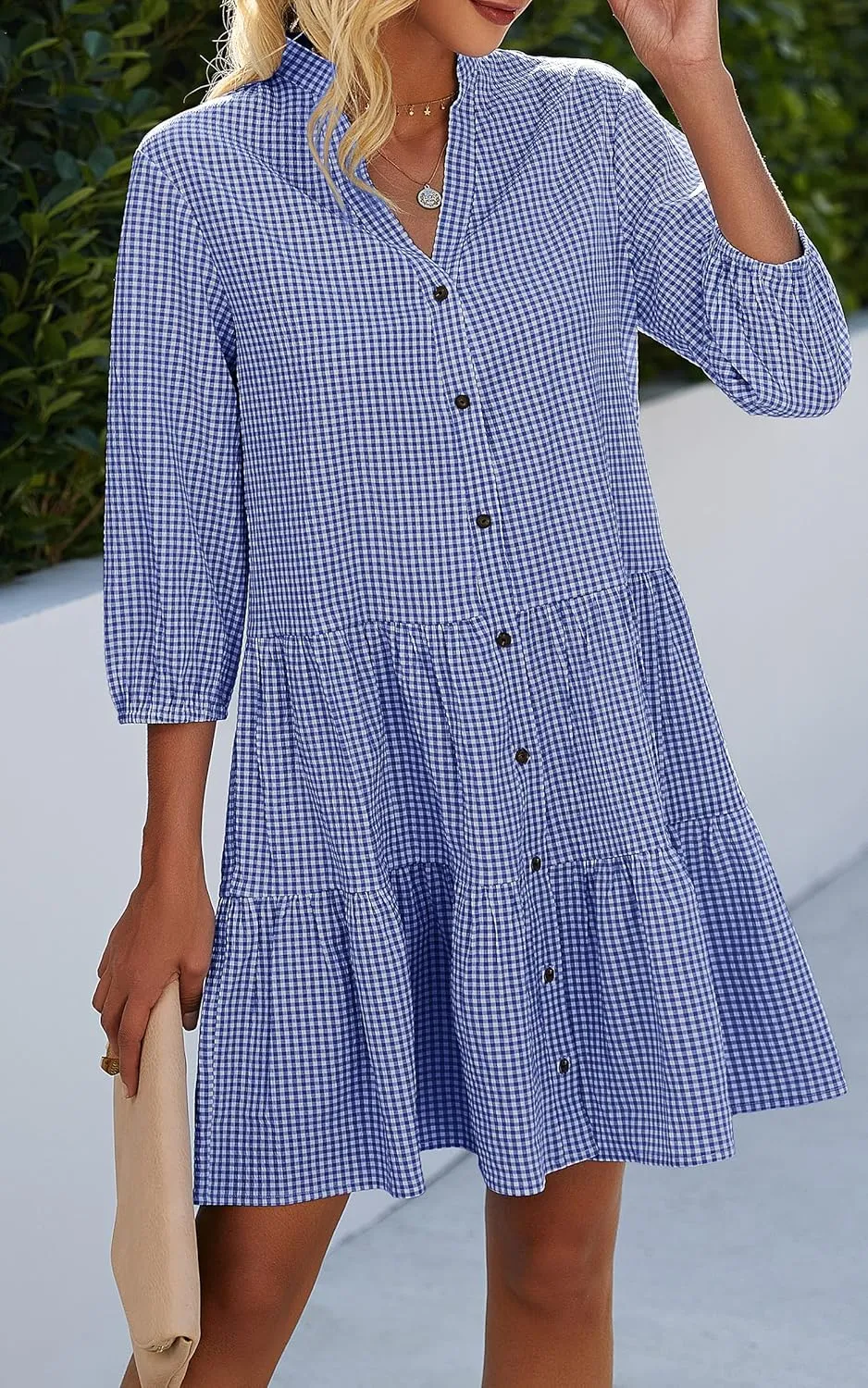 Adra | Timeless Plaid Dress