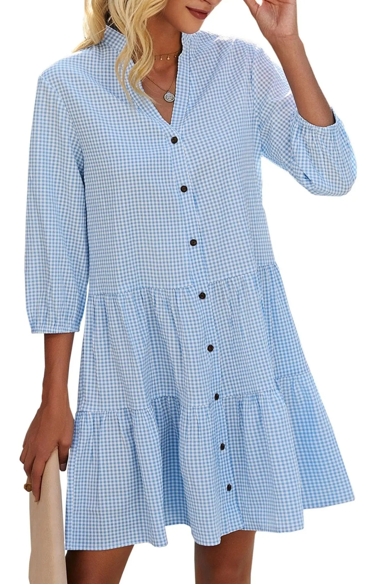 Adra | Timeless Plaid Dress
