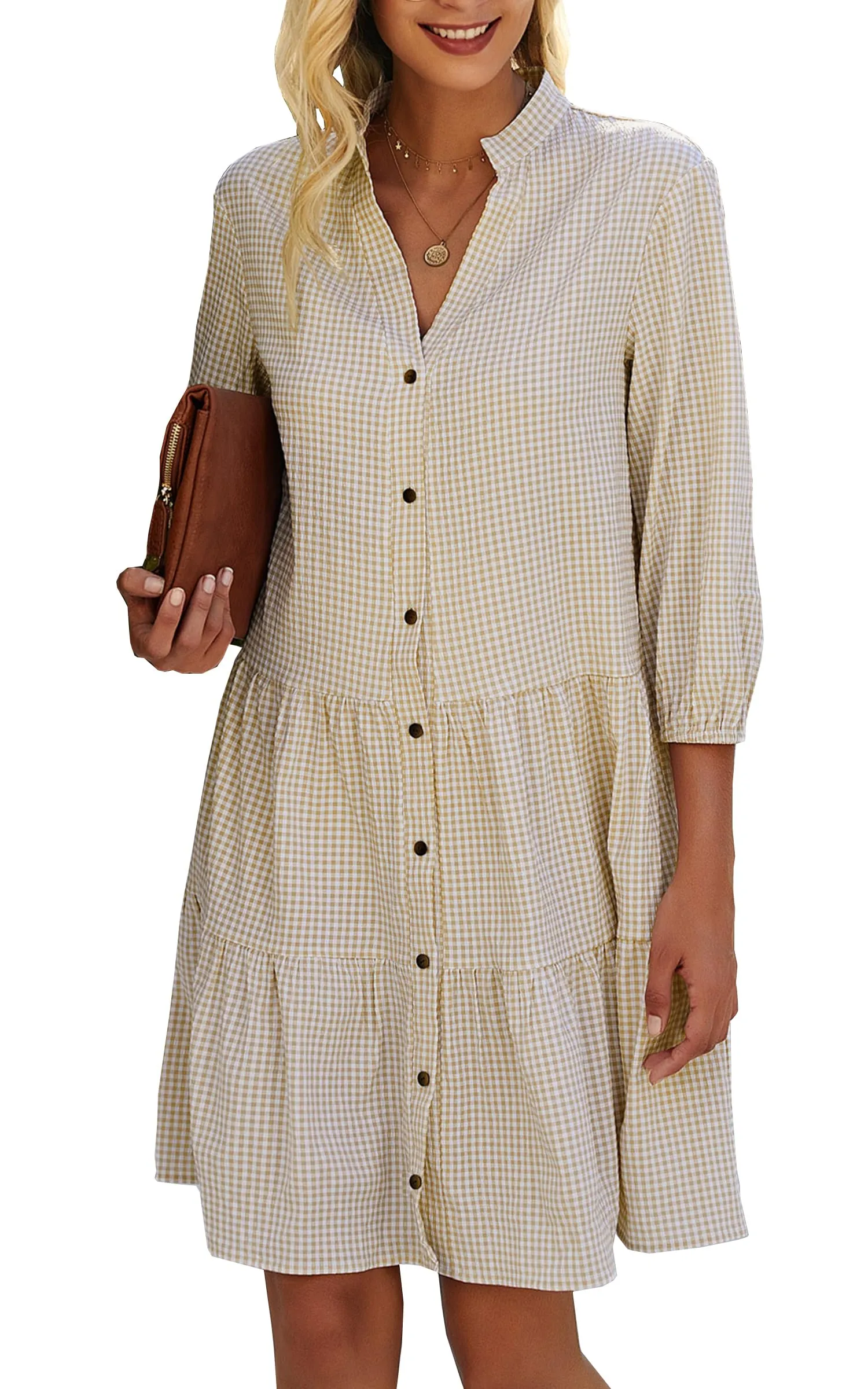 Adra | Timeless Plaid Dress