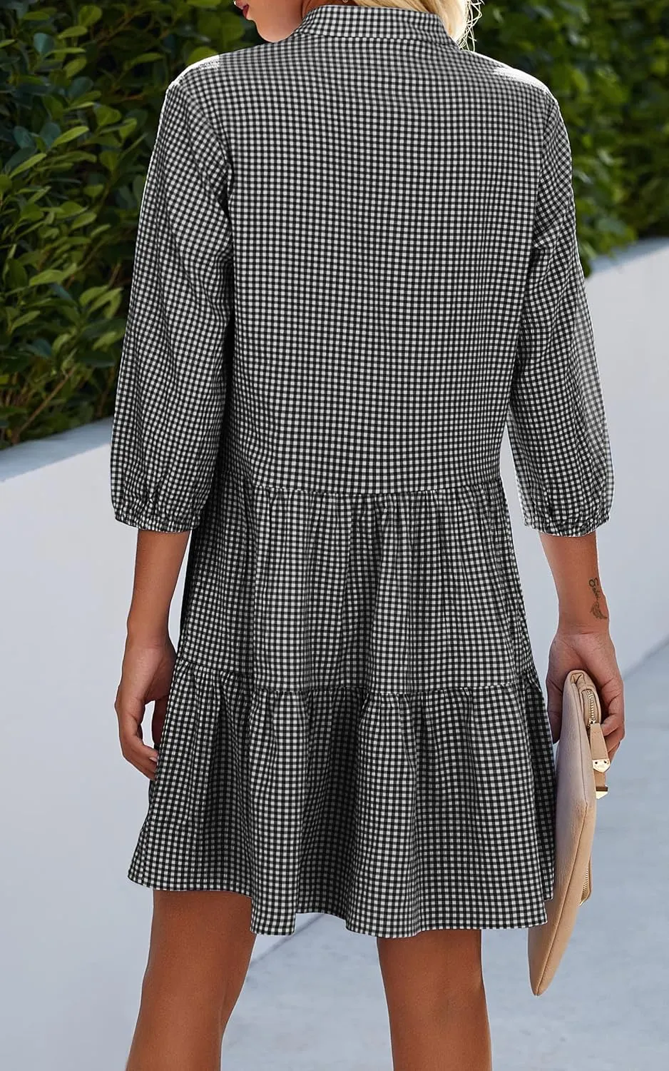 Adra | Timeless Plaid Dress