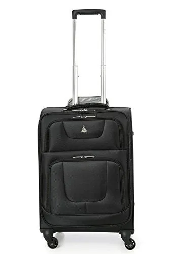 Aerolite 4 Wheel Spinner 24X16X10" Lightweight Luggage Suitcase -Max Carry On Size For Southwest
