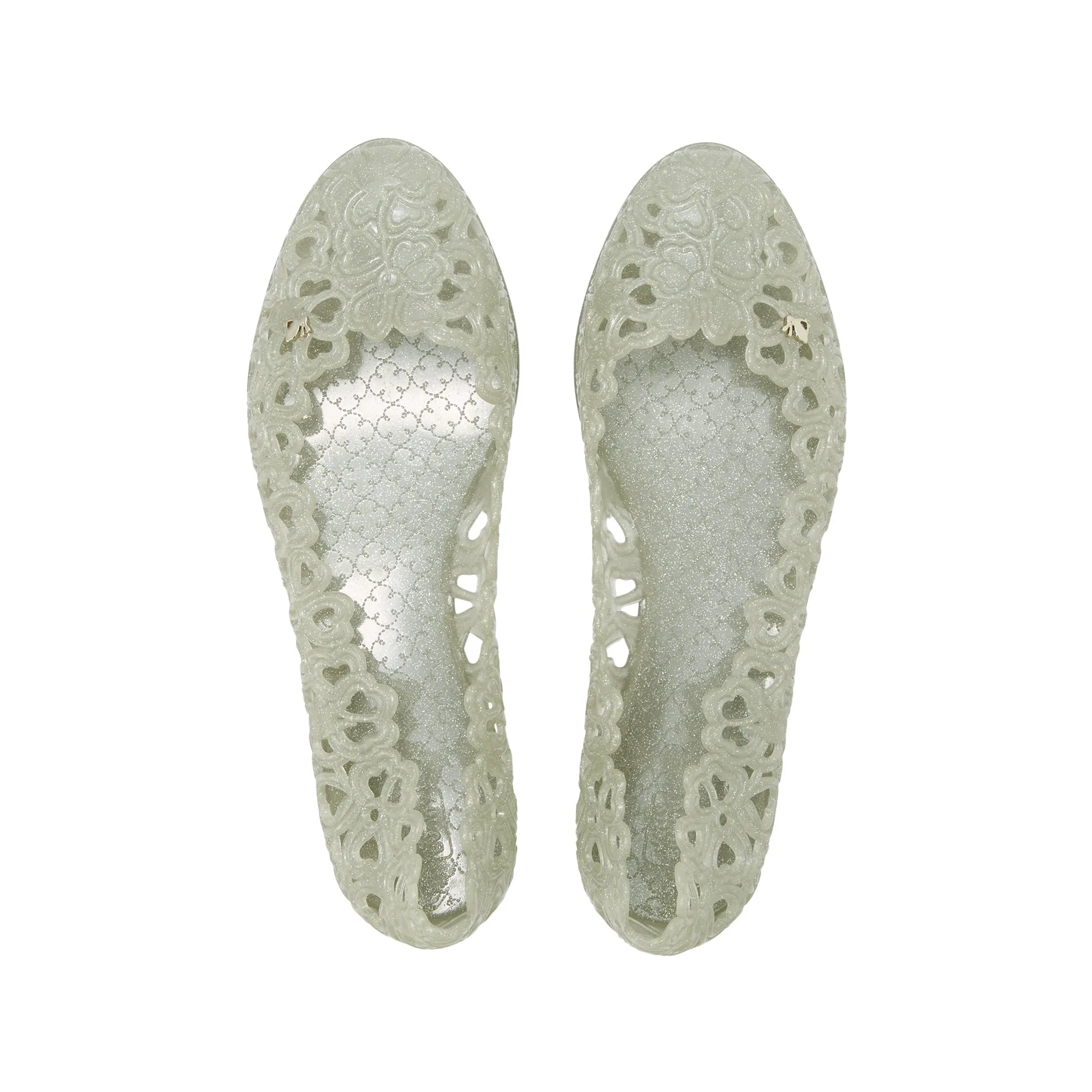 Amber All The Way Flat Ballerinas Glitter Multi 2