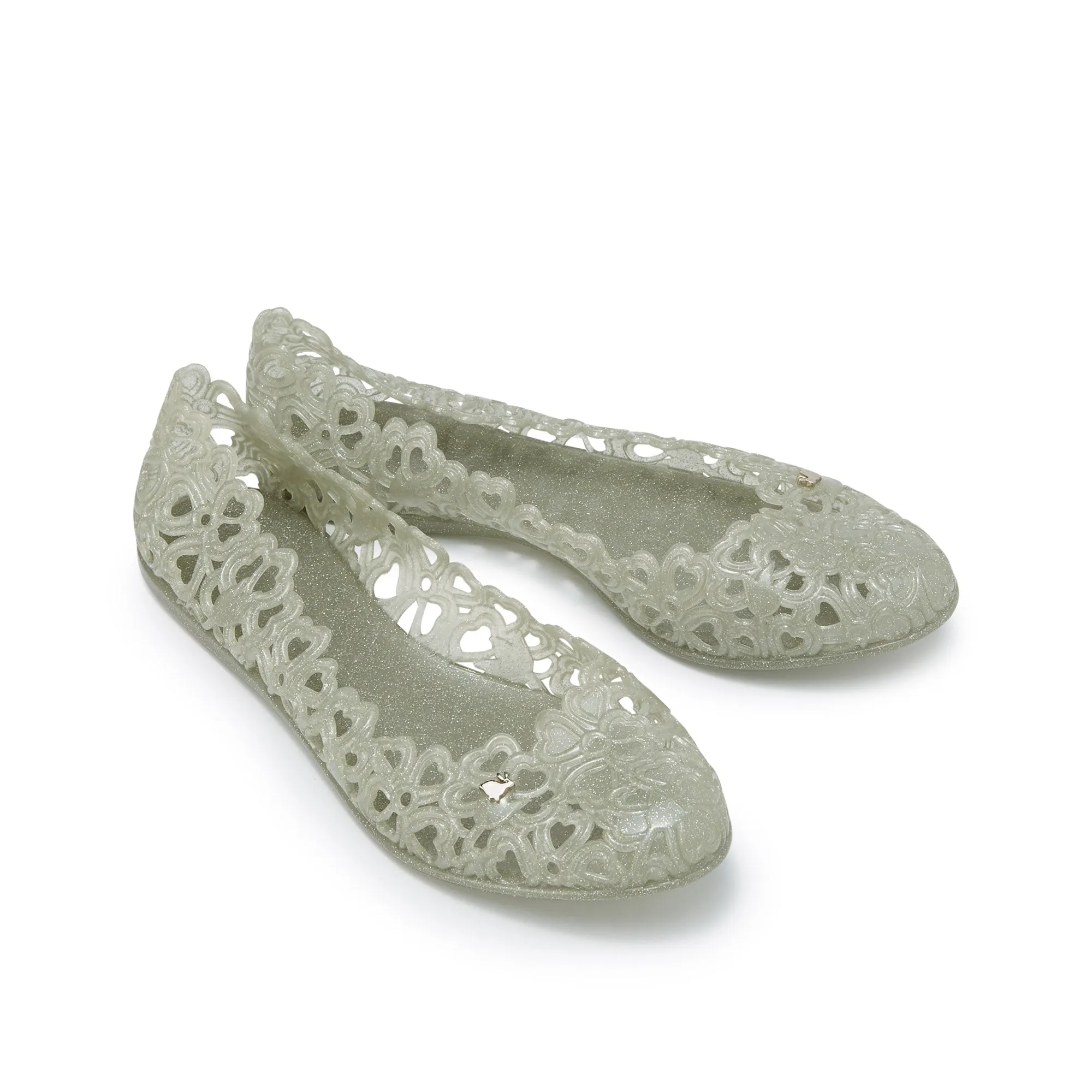 Amber All The Way Flat Ballerinas Glitter Multi 2