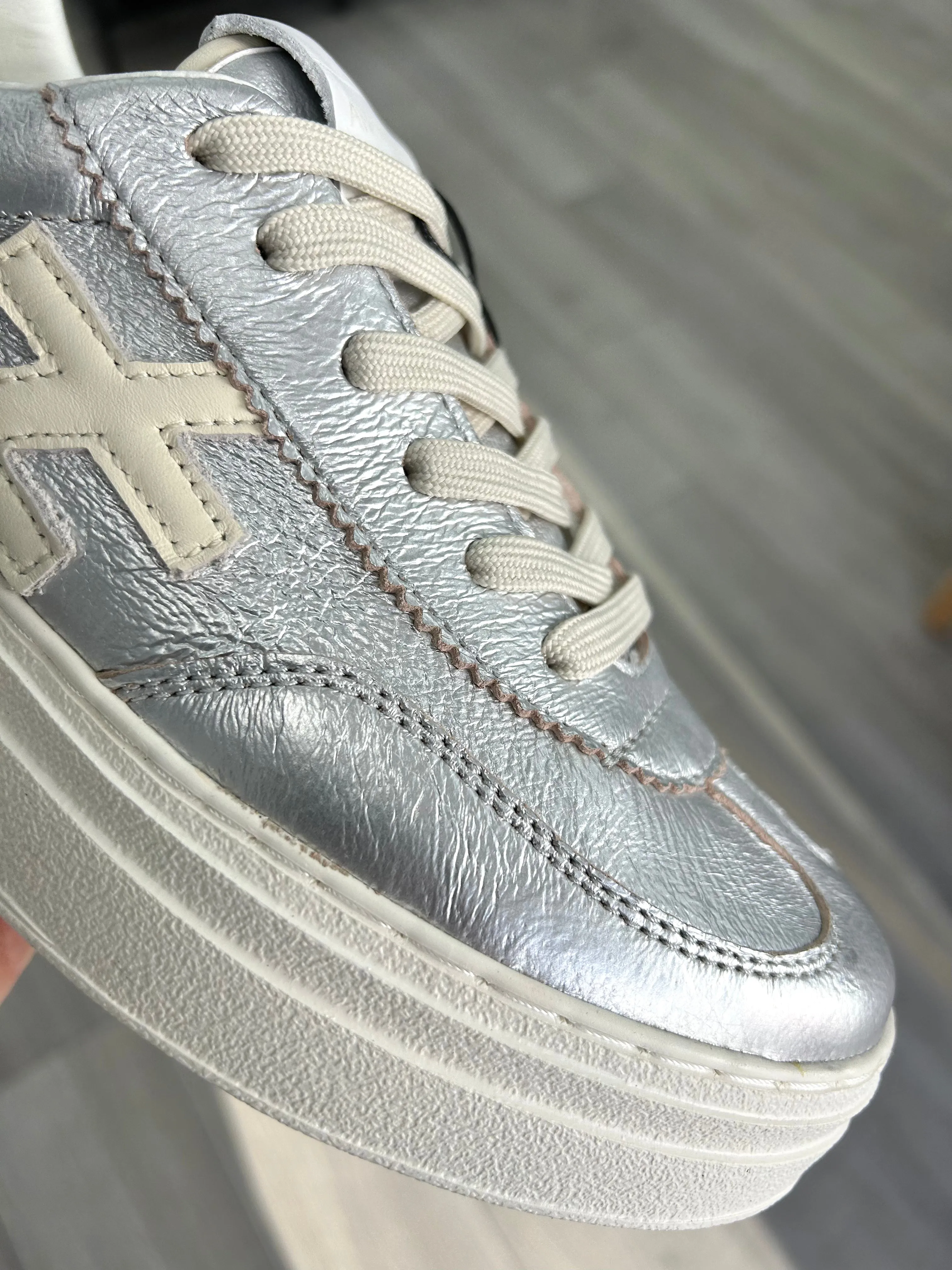 Another Trend | Metallic Trainers