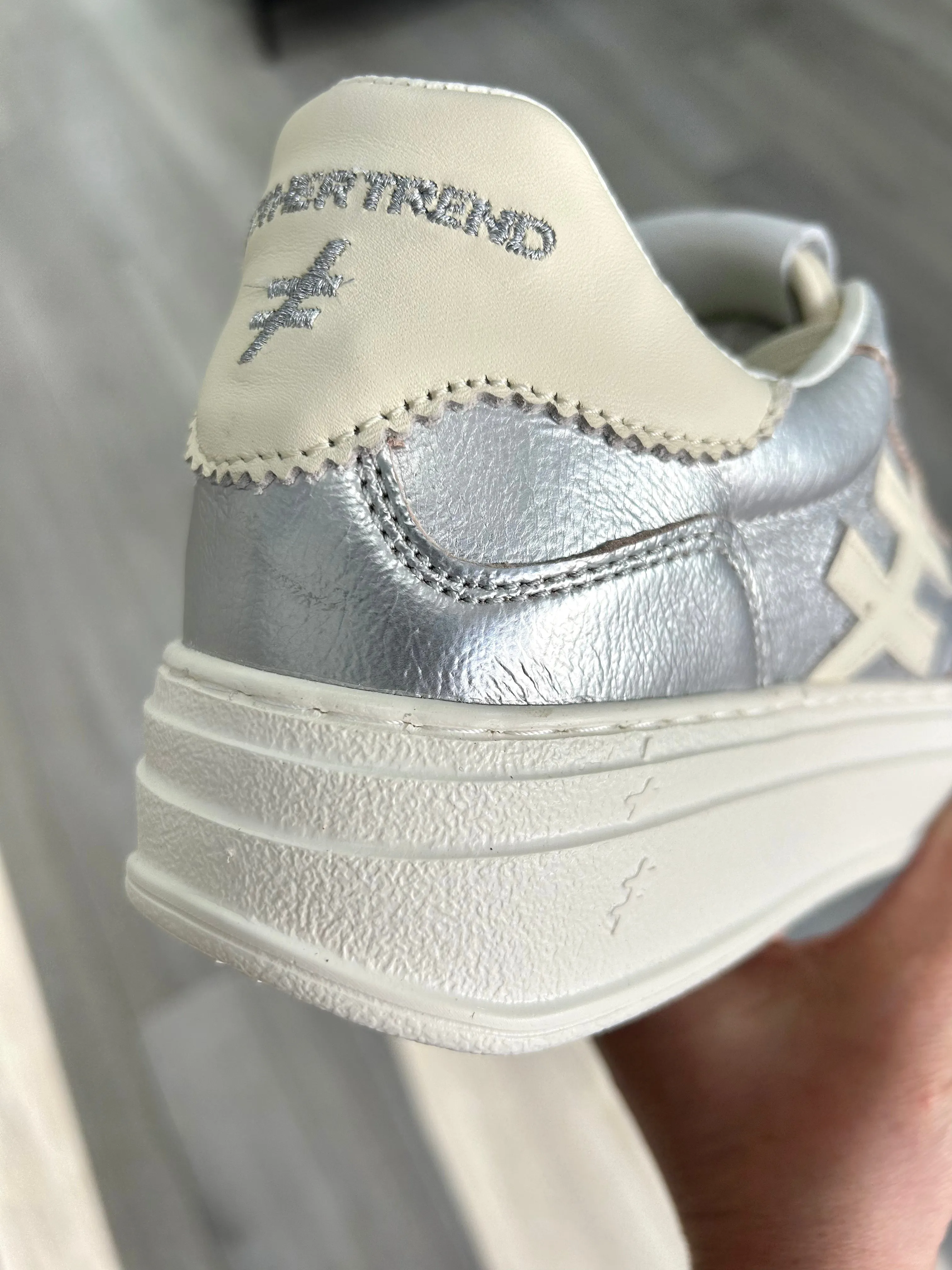 Another Trend | Metallic Trainers
