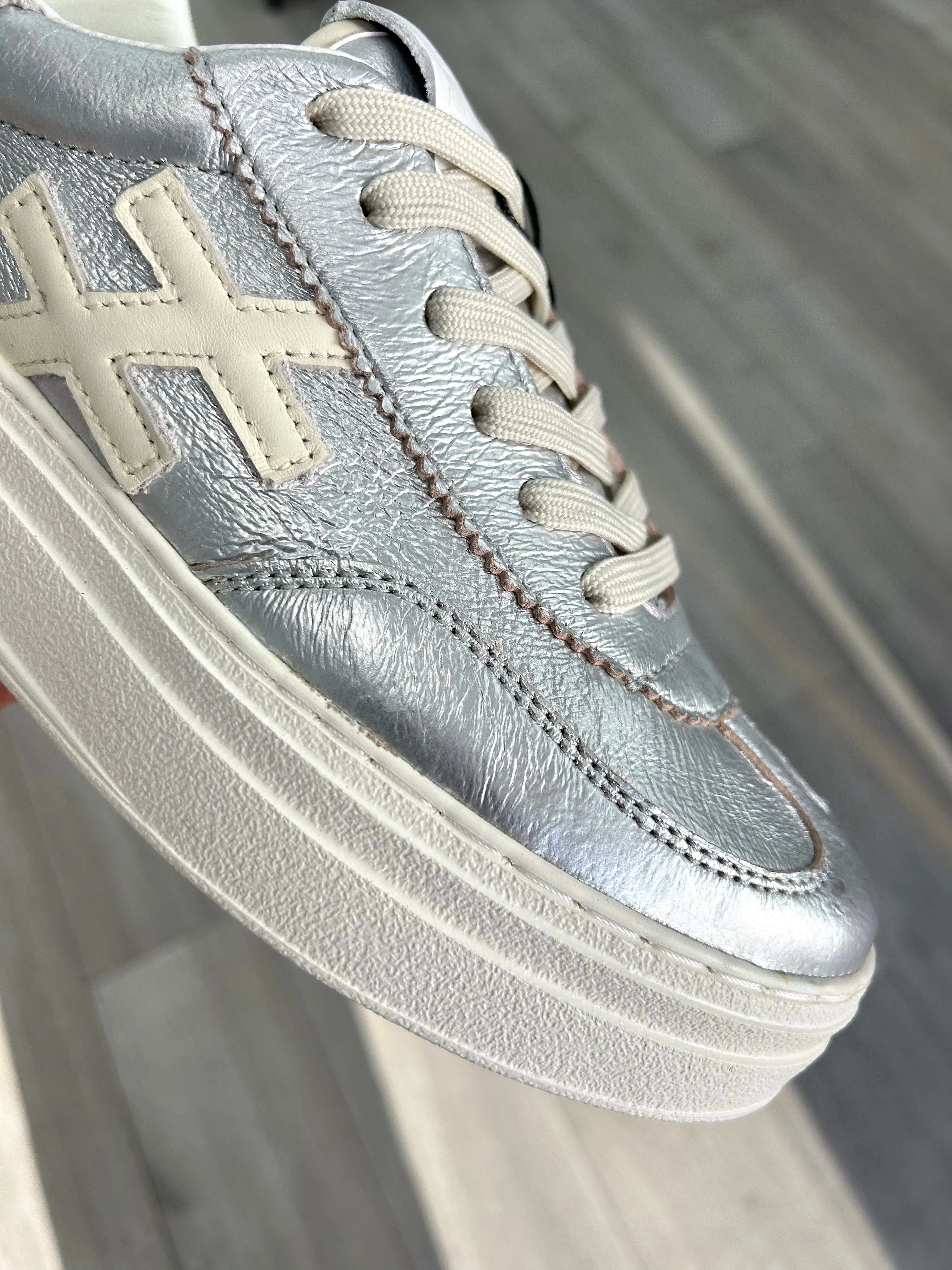 Another Trend | Metallic Trainers