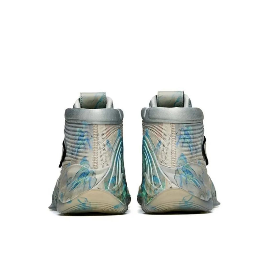 Anta Men's Klay Thompson Kt6 千里江山 Gray Basketball Shoes