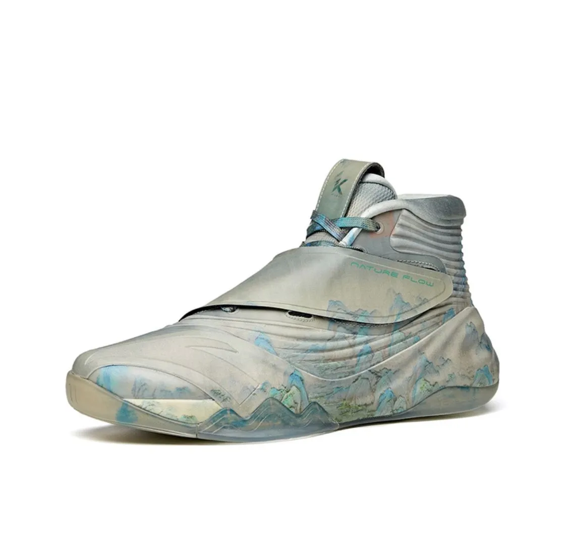 Anta Men's Klay Thompson Kt6 千里江山 Gray Basketball Shoes