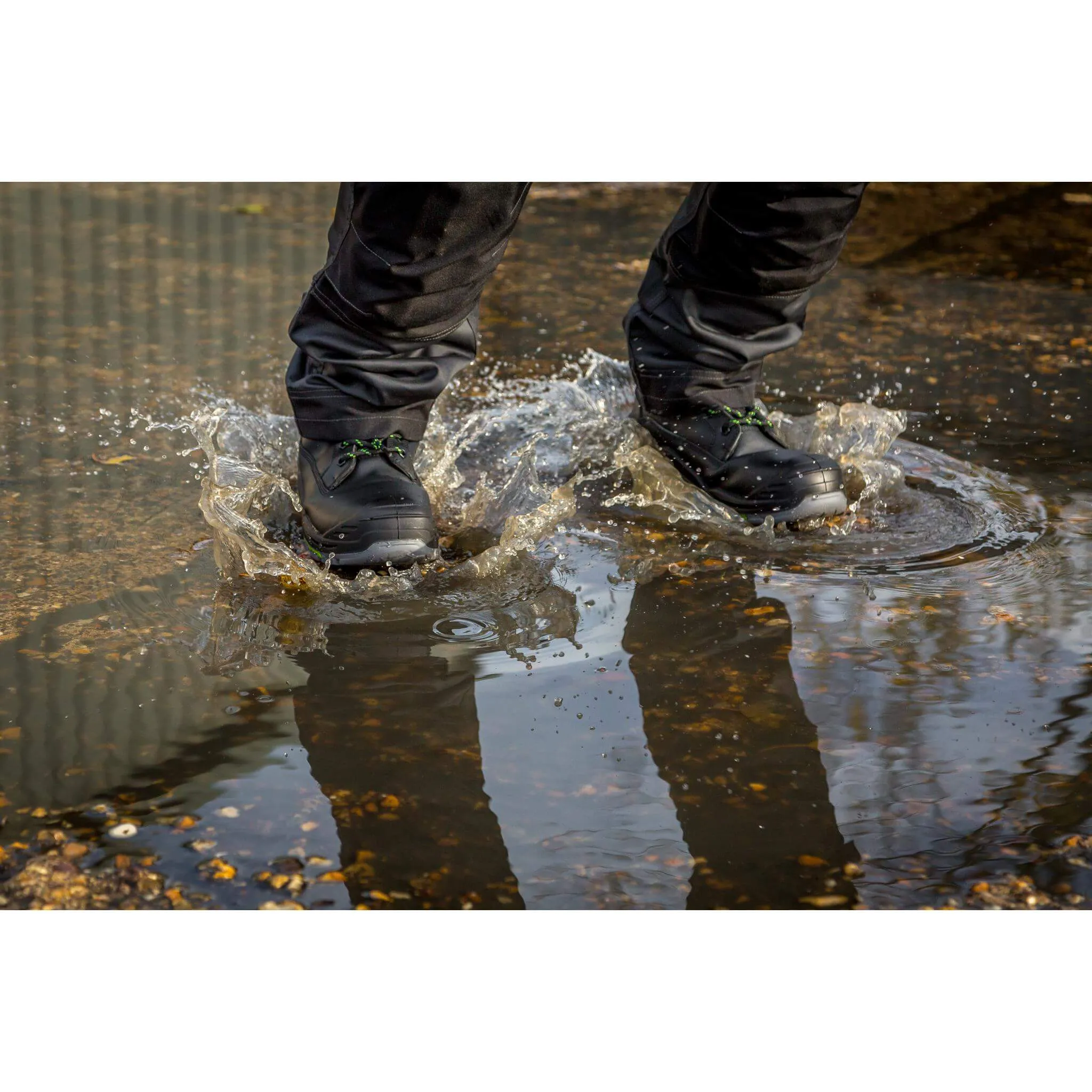 Apache Dakota Black Metal-Free Waterproof Safety Boots