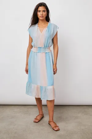 ASHLYN DRESS - SUNSET GRADIENT
