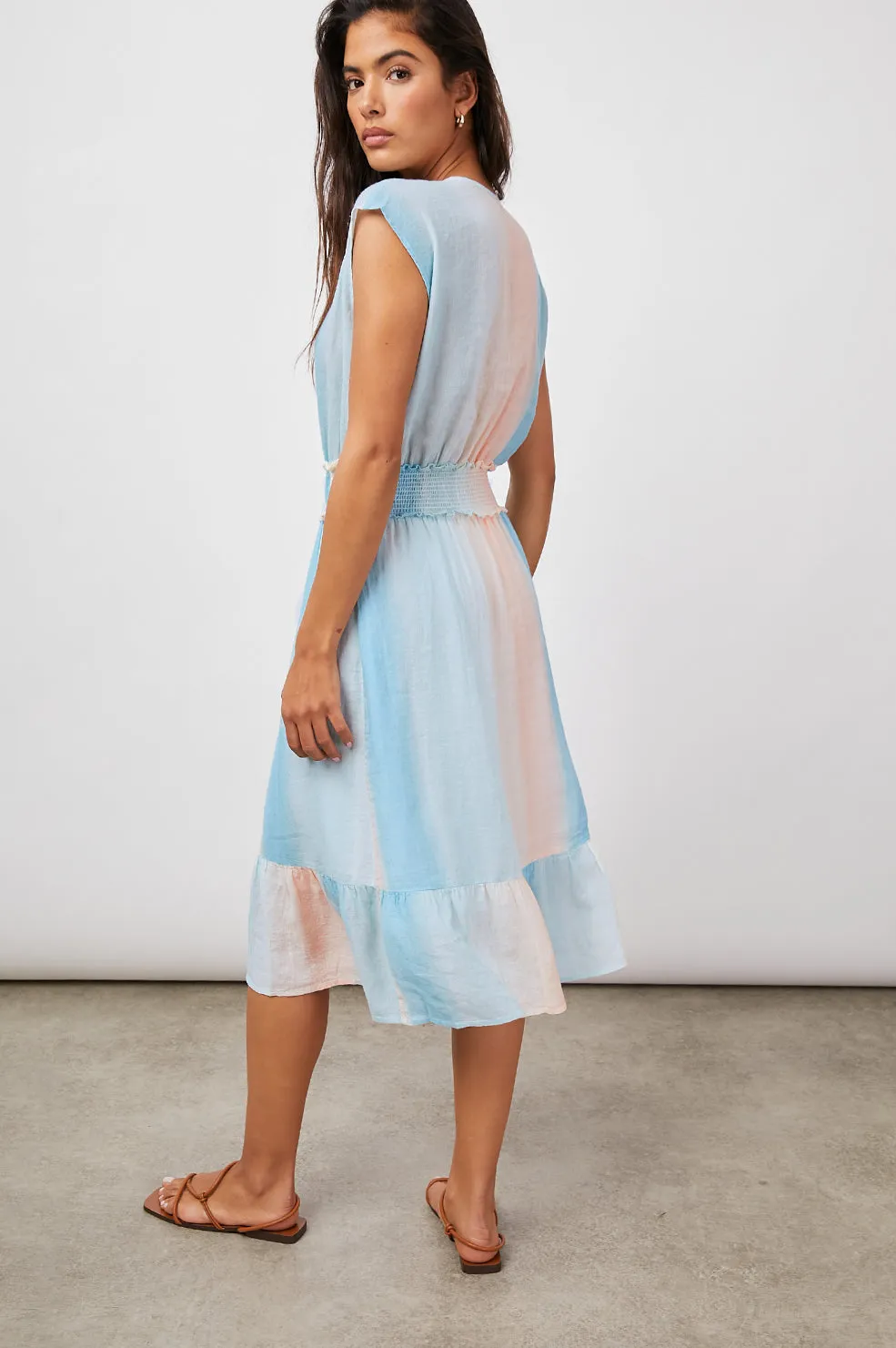 ASHLYN DRESS - SUNSET GRADIENT