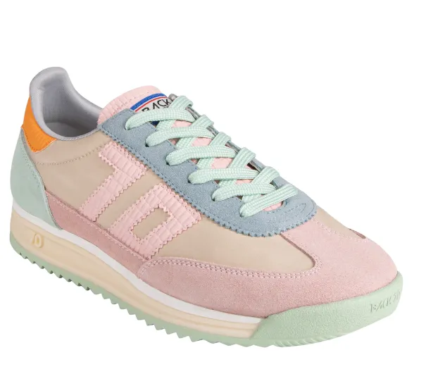 Back 70 Barkley Jogger Sneaker in Pink/Green