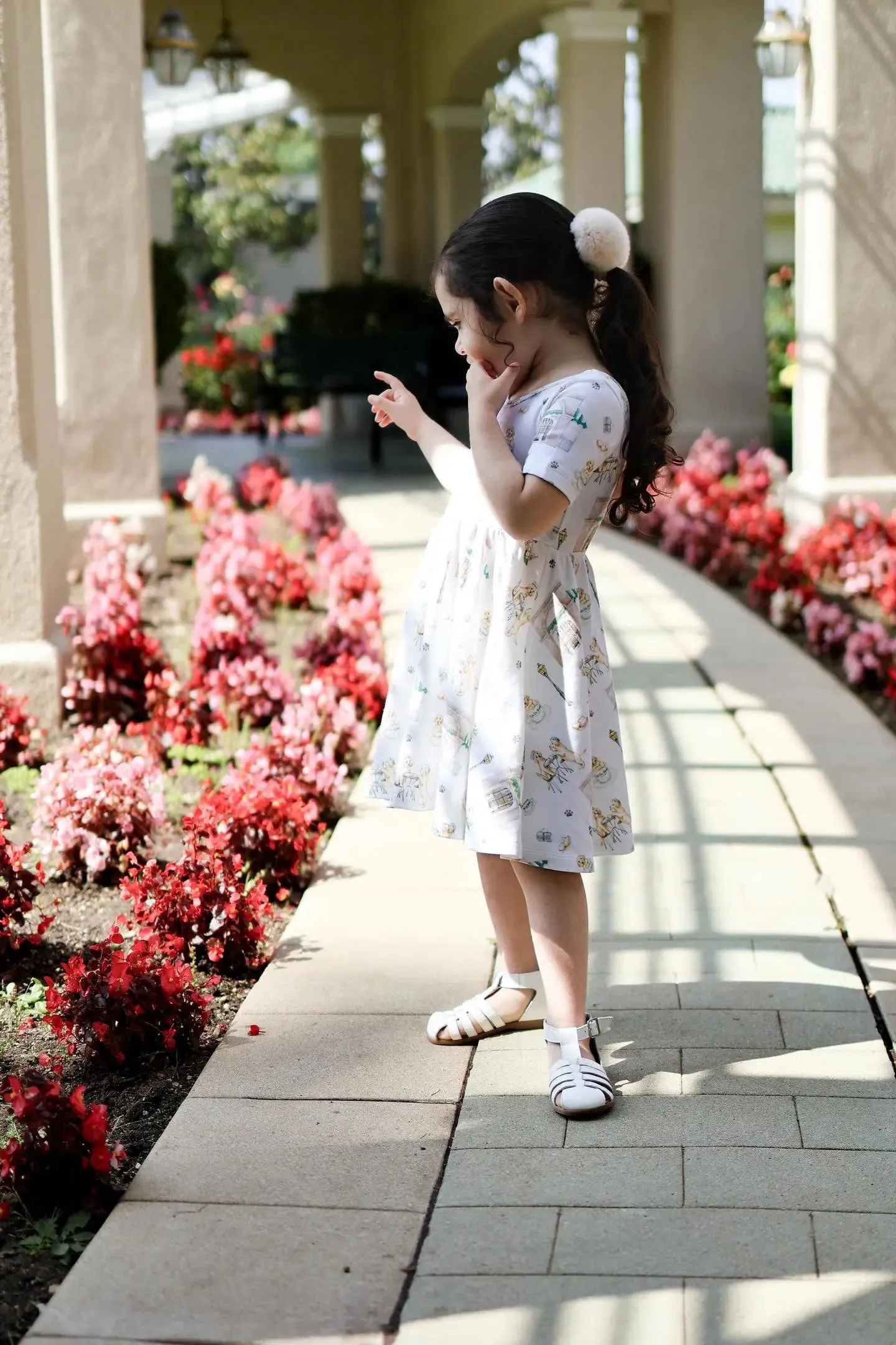 Blake- White Leather Sandals