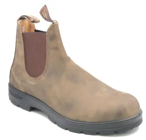 Blundstone 585 Rustic Brown Pull-On Australian Boot