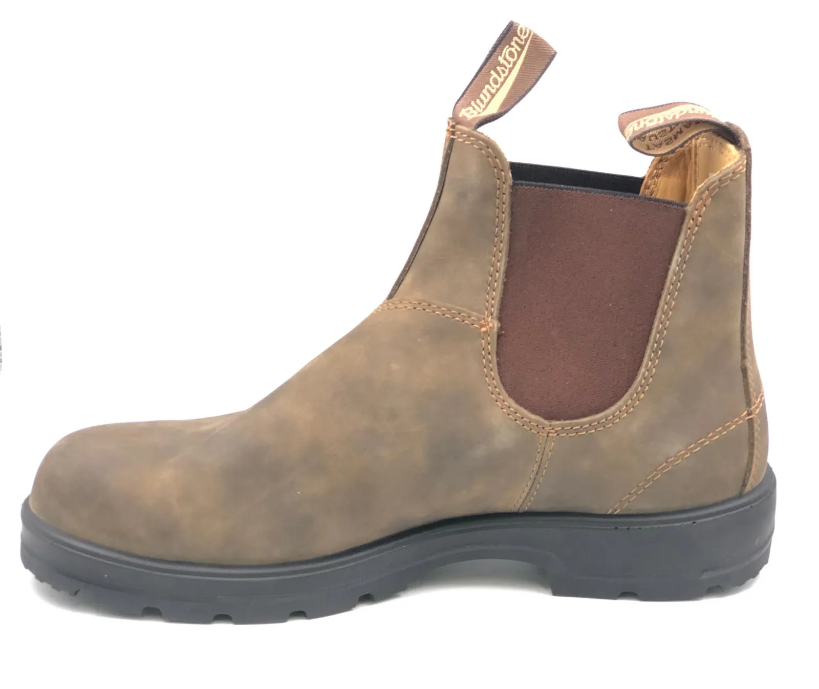 Blundstone 585 Rustic Brown Pull-On Australian Boot