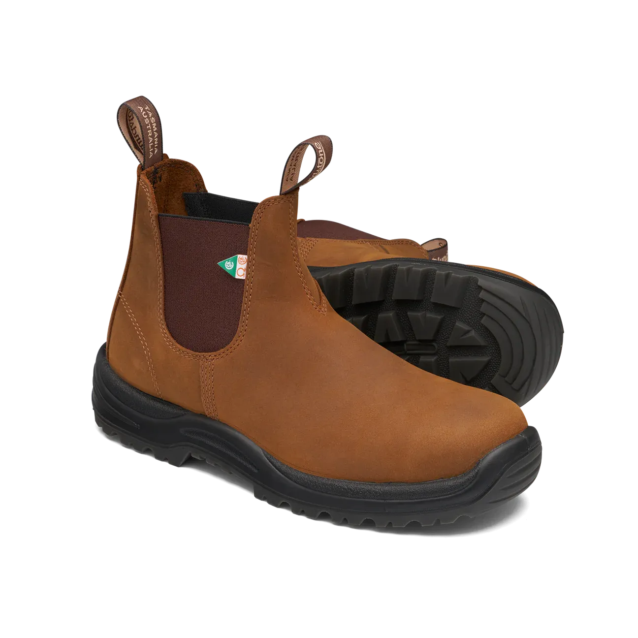 Blundstone Work & Safety Saddle Brown Boot, 164
