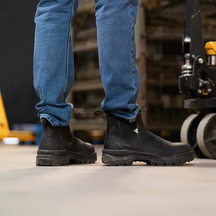 Boots - Blundstone Rotoflex Work & Safety Boot, Black, 8301