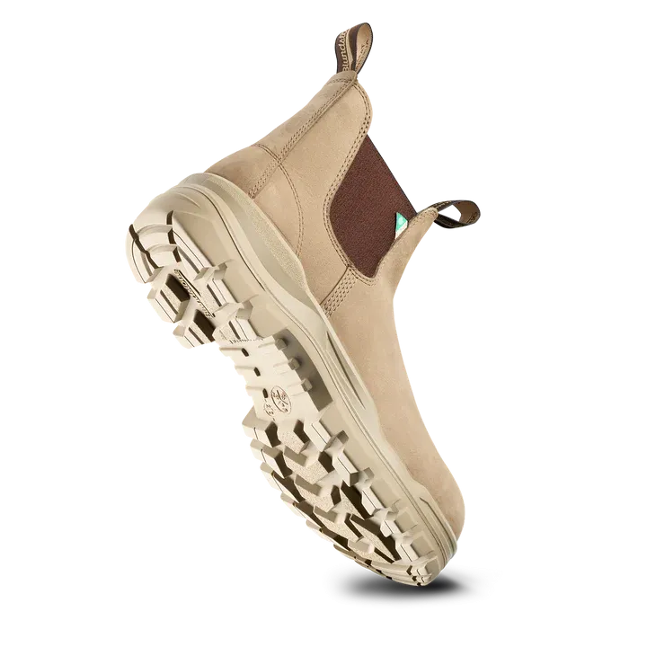 Boots - Blundstone Rotoflex Work & Safety Boot, Stone, 8303