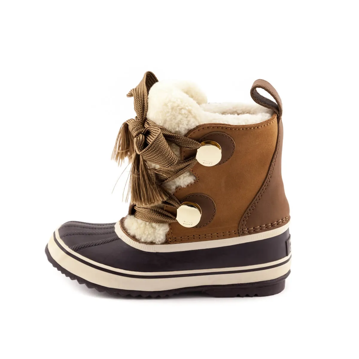 Chloe Sorel Collaboration Tan Boots Size US 6