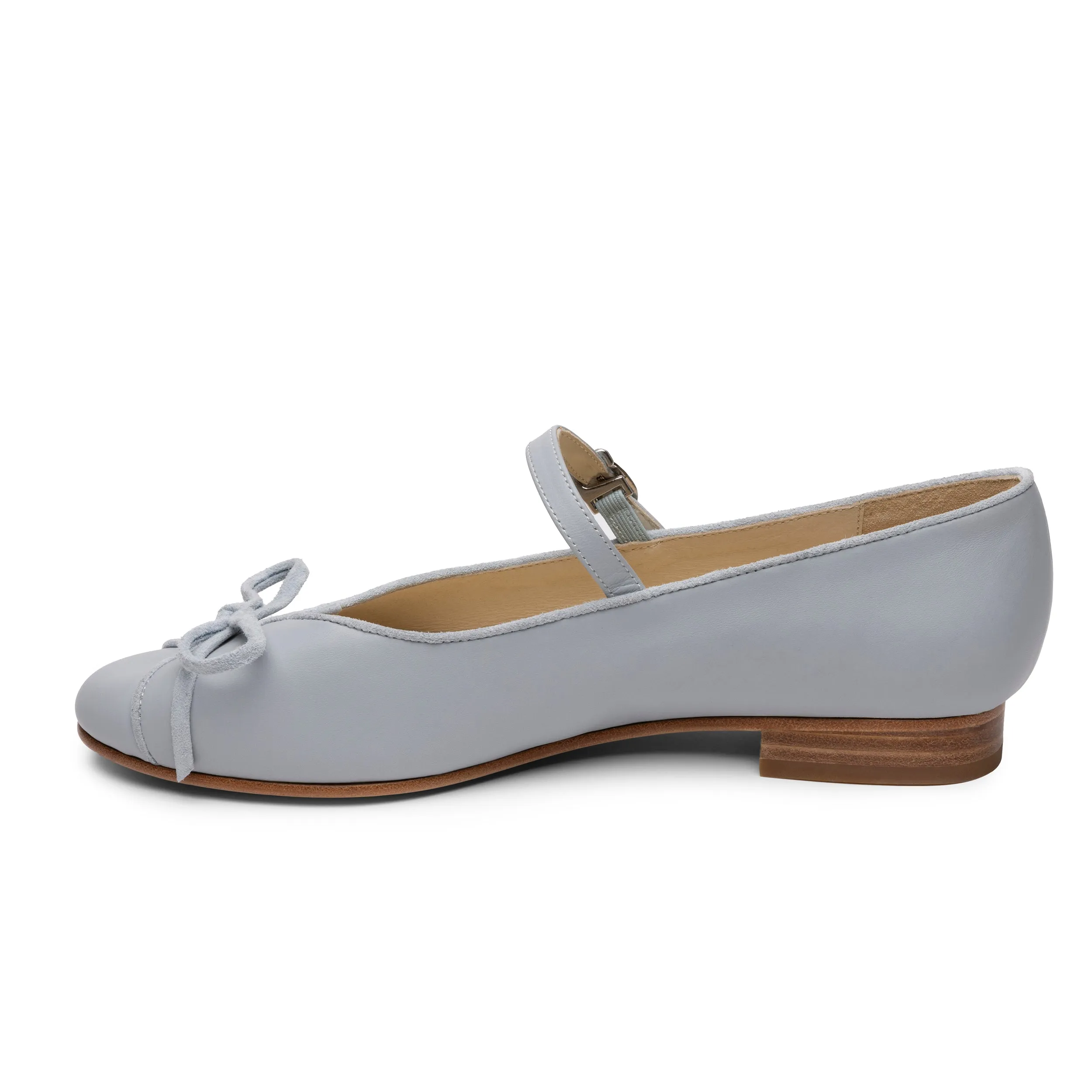Claud Vintage Flats (Dusty Blue)