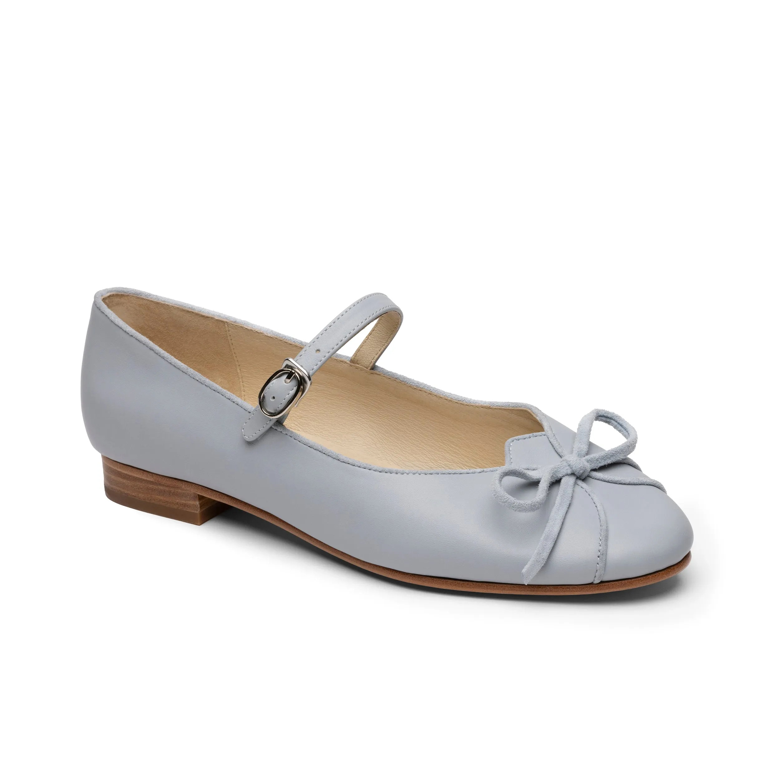 Claud Vintage Flats (Dusty Blue)