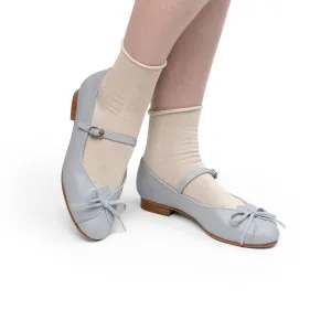 Claud Vintage Flats (Dusty Blue)