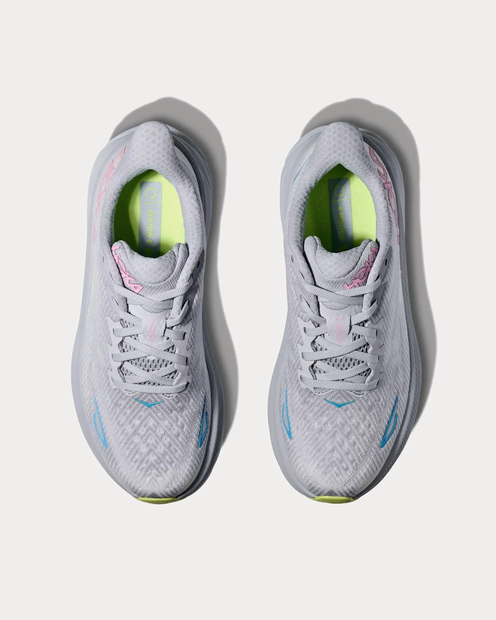 Clifton 9 Gull / Sea Ice Running Shoes