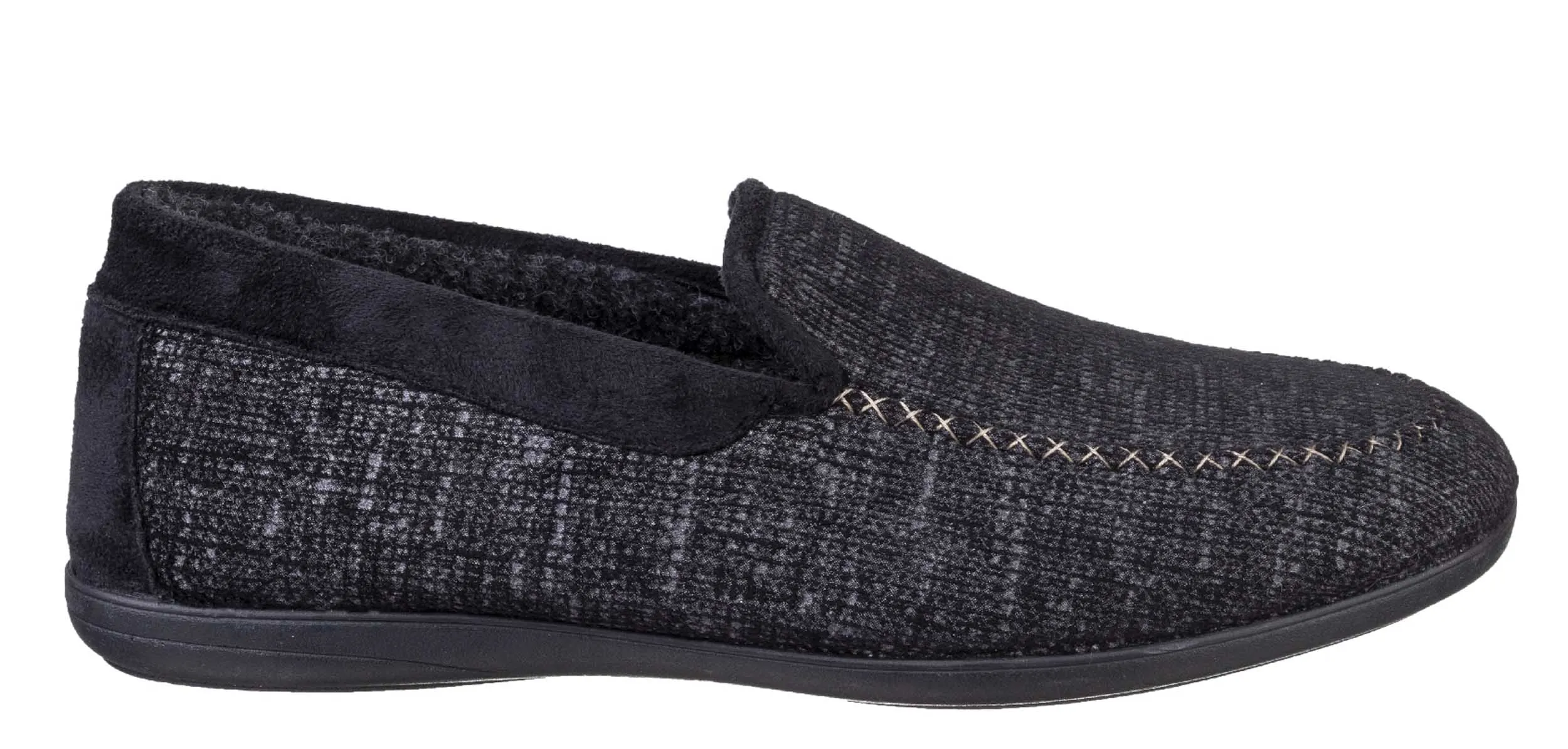 Cotswold Stanley Mens Moc Toe Full Slipper