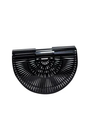 Cult Gaia - Black Acrylic Ark Small Bag