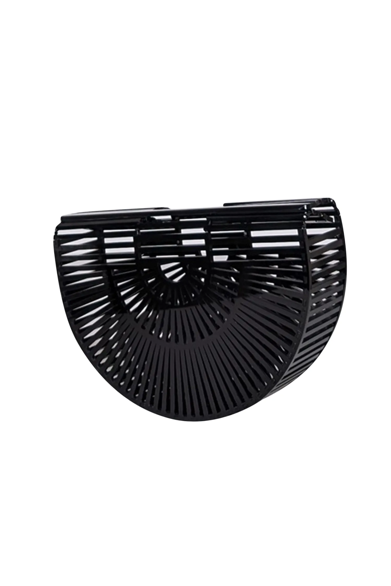 Cult Gaia - Black Acrylic Ark Small Bag