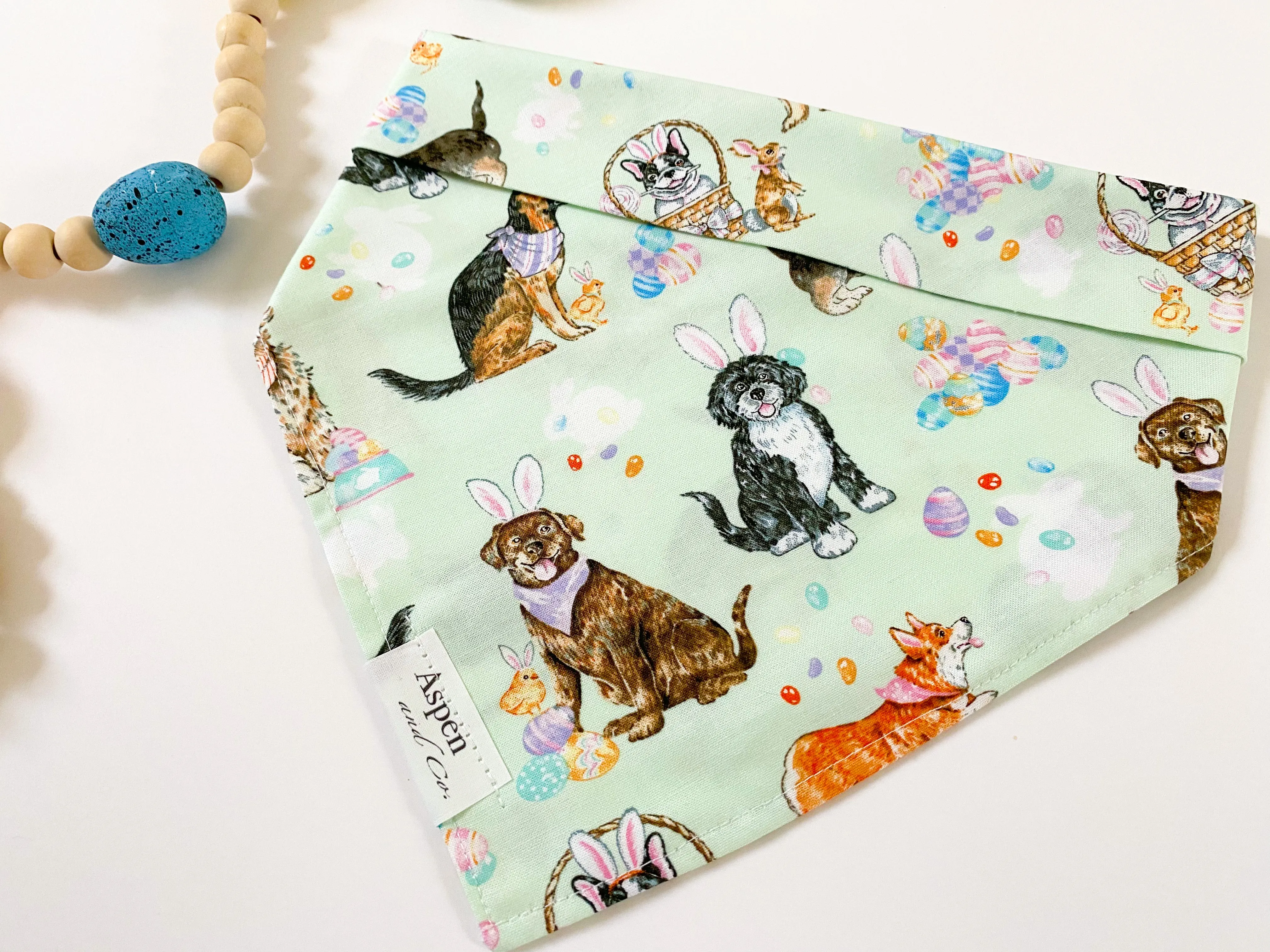 Easter Bunny Dog Bandana