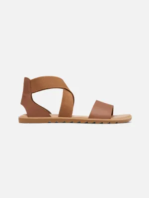 Ella II Velvet Tan Sandals