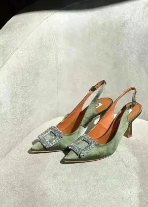 Escarpins à talons Bibi Lou 511Z85VK Kaki