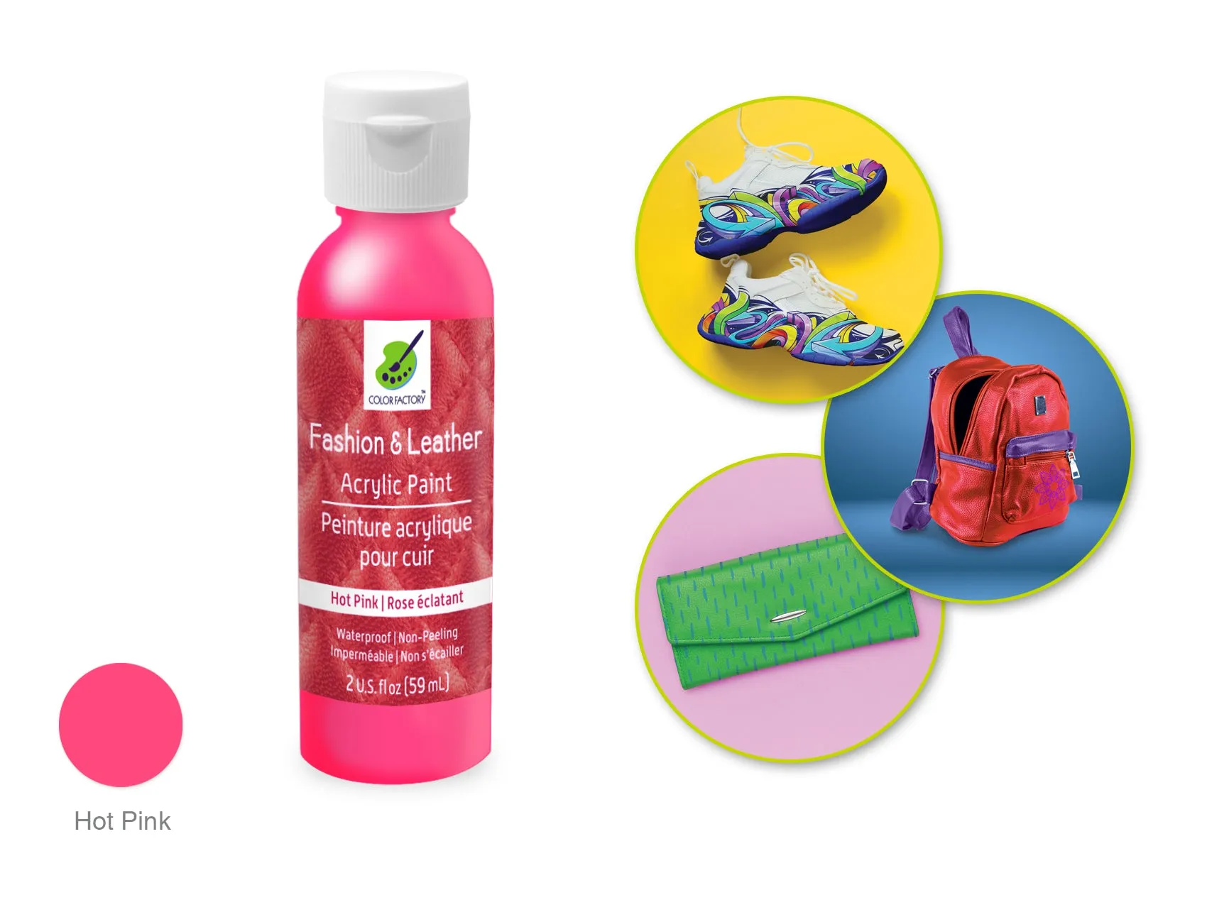 Fashion & Leather Acrylic Paints