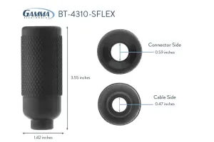 Gamma 4.3-10 RF Weatherproof Boot