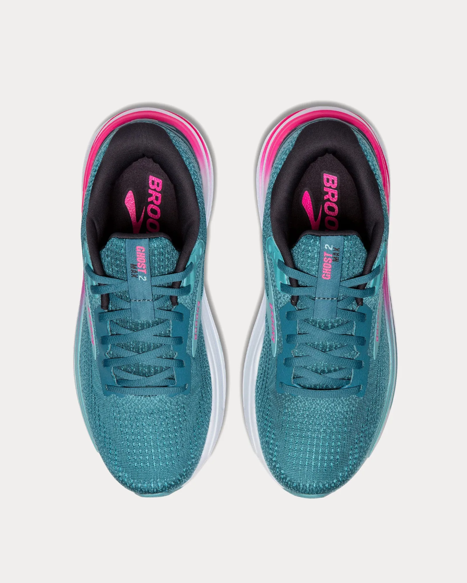 Ghost Max 2 Storm Blue / Knockout Pink / Aqua Running Shoes