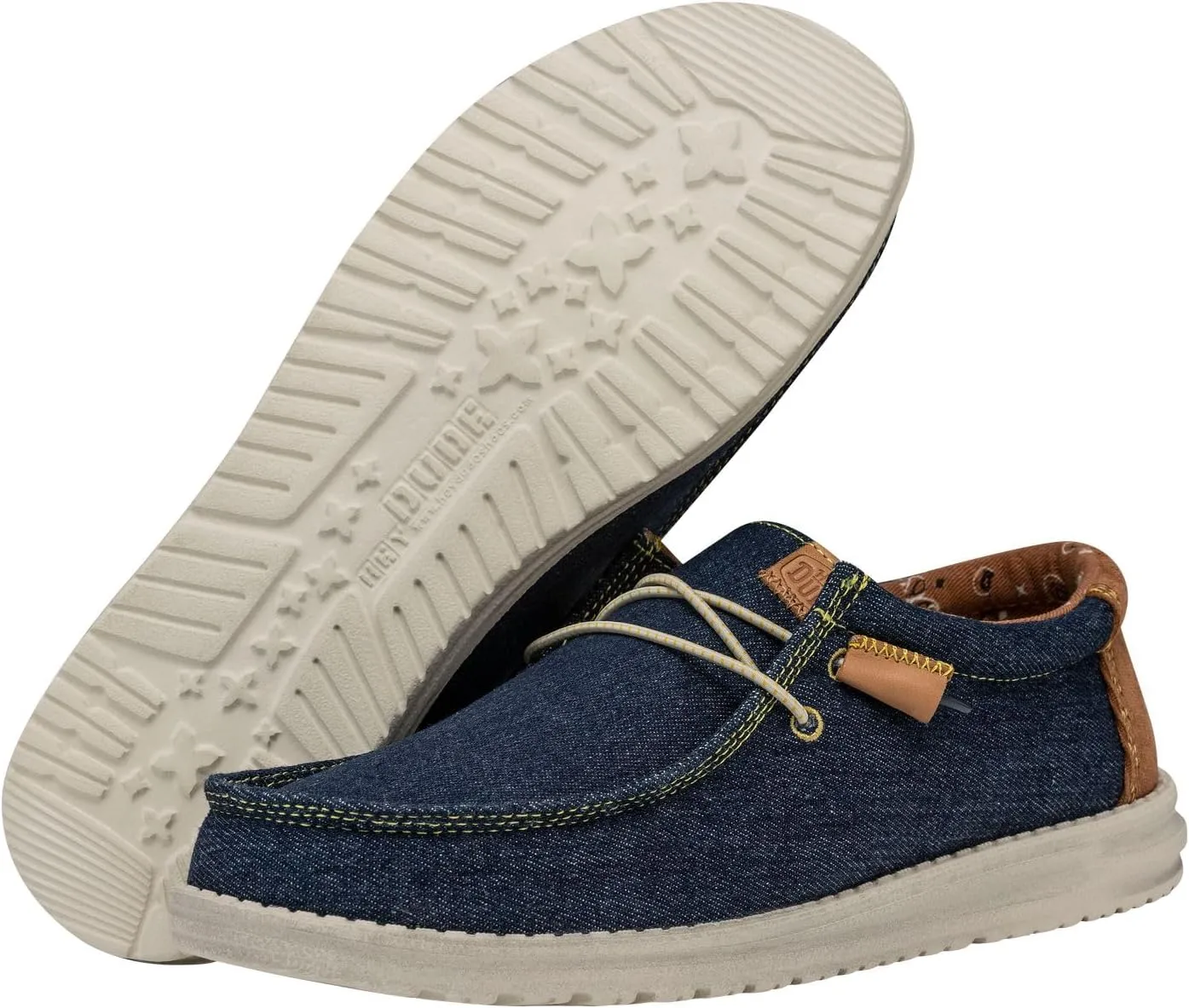 Hey Dude Men's Wally Workwear | Mens Shoes | Men's Slip-on Loafers | Comfortable & Light-Weight