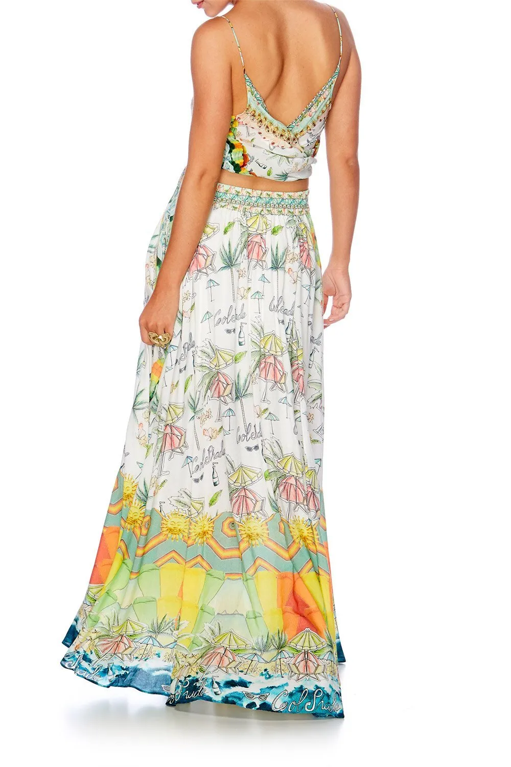 HIGH WASITED FULL SKIRT SUNDOWNERS