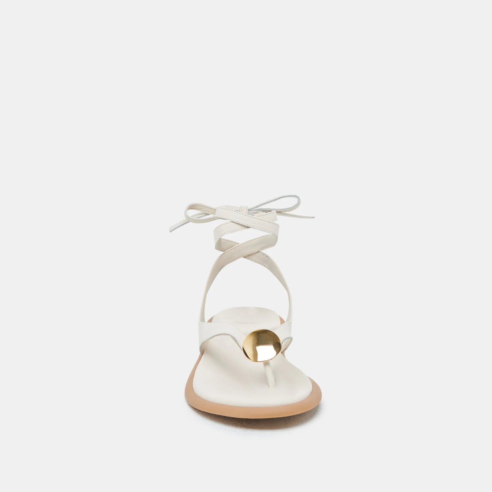 JUDY SANDALS BONE LEATHER