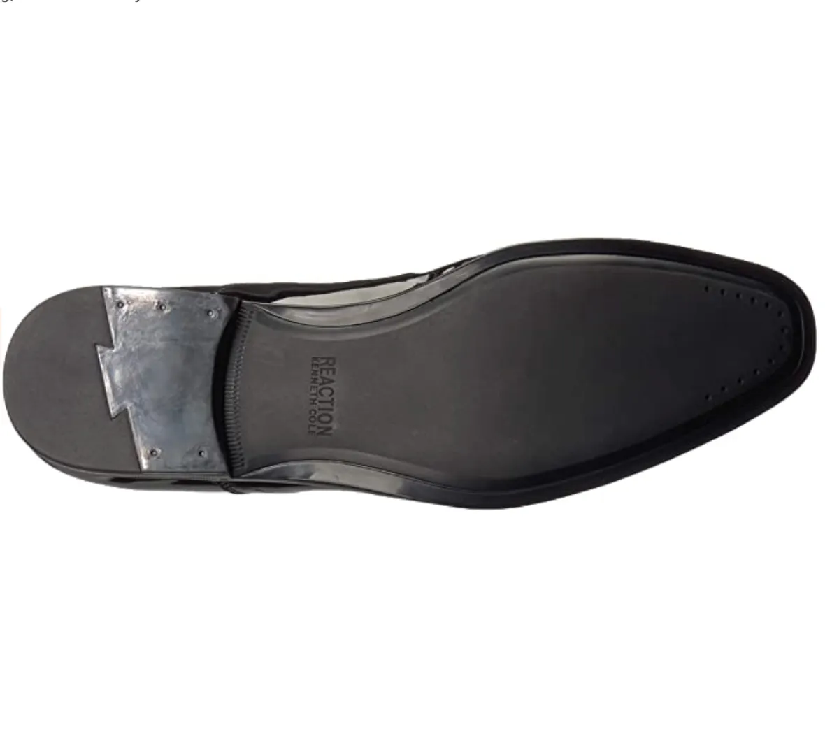 Kenneth Cole REACTION Men's Eddy Brogue Lace Up Oxford Color: Polished Black