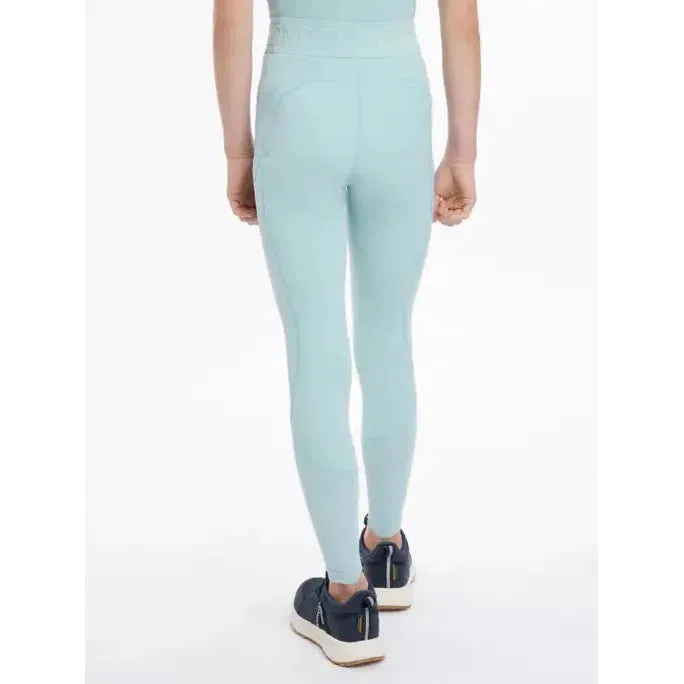 Lemieux Young Rider Lizzie Mesh Legging Aqua