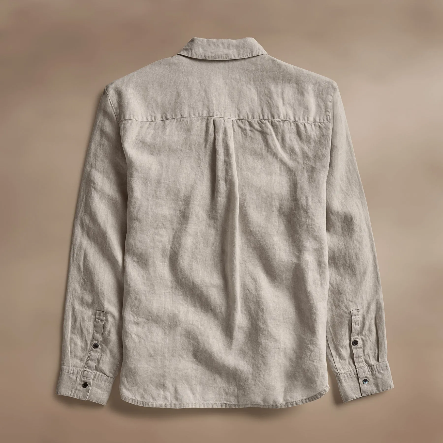 Lightweight Linen Shirt - Salt Pigment