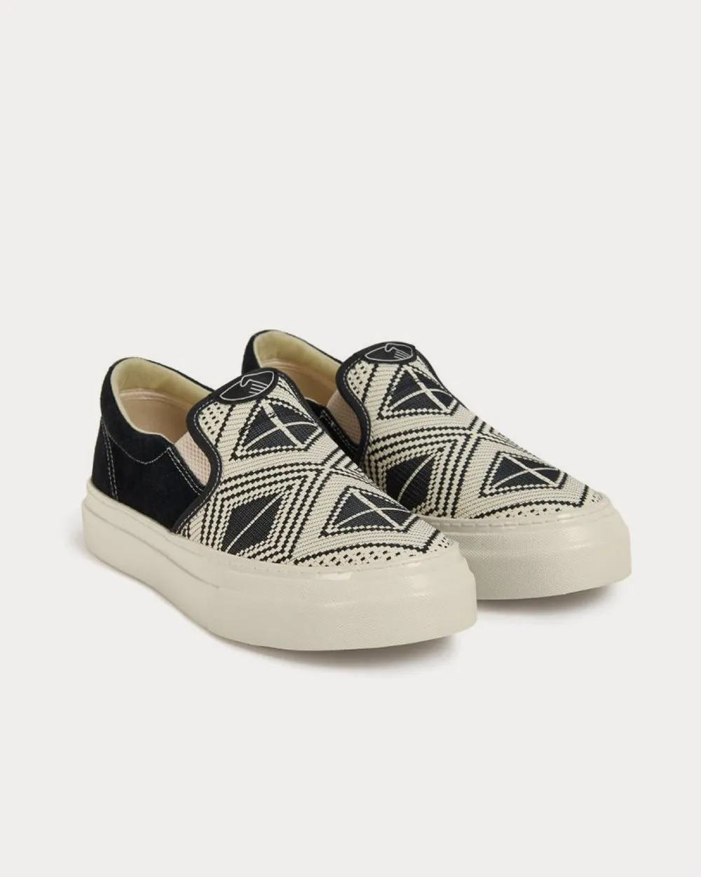 Lister Trophy Amalsi Woven Ecru Slip On Sneakers