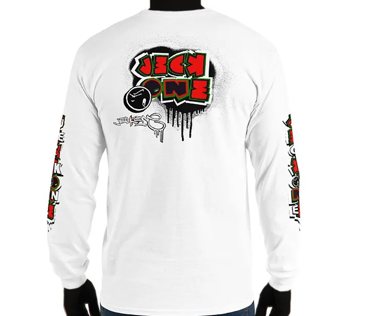 LONG SLEEVE TEE (uniSex): GoochiDrip -flipped