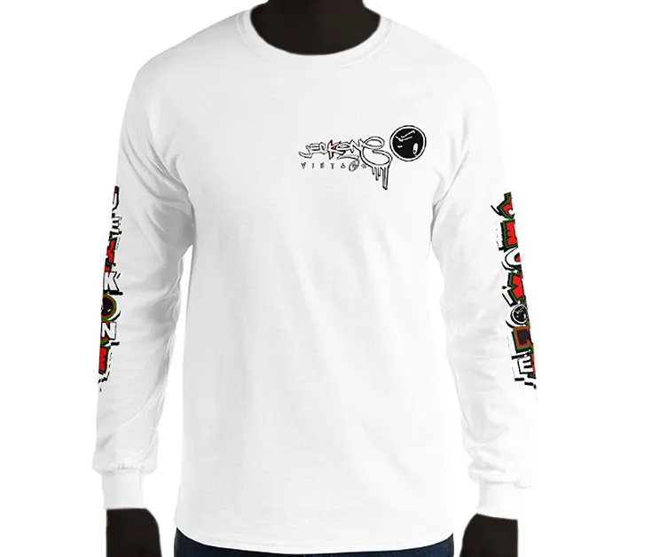LONG SLEEVE TEE (uniSex): GoochiDrip -flipped